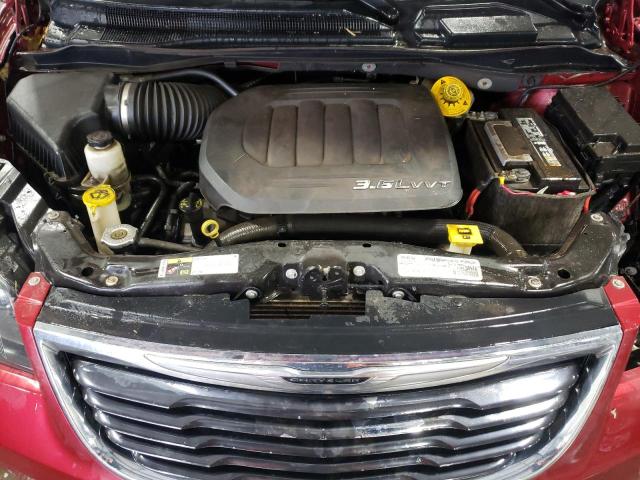 2C4RC1HG0GR188833 - 2016 CHRYSLER TOWN & COU S RED photo 12