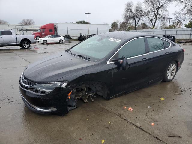 1C3CCCAB2GN142616 - 2016 CHRYSLER 200 LIMITED BLACK photo 1