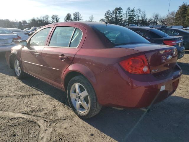 1G1AT58H297133889 - 2009 CHEVROLET COBALT LT RED photo 2