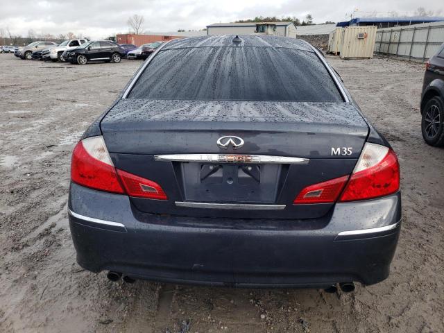 JNKAY01E48M608016 - 2008 INFINITI M35 BASE BLUE photo 6