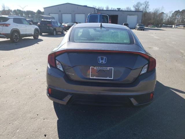 2HGFC3B32KH357593 - 2019 HONDA CIVIC EX GRAY photo 6