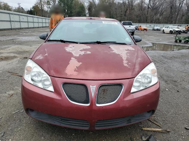 1G2ZG57B484160060 - 2008 PONTIAC G6 BASE RED photo 5