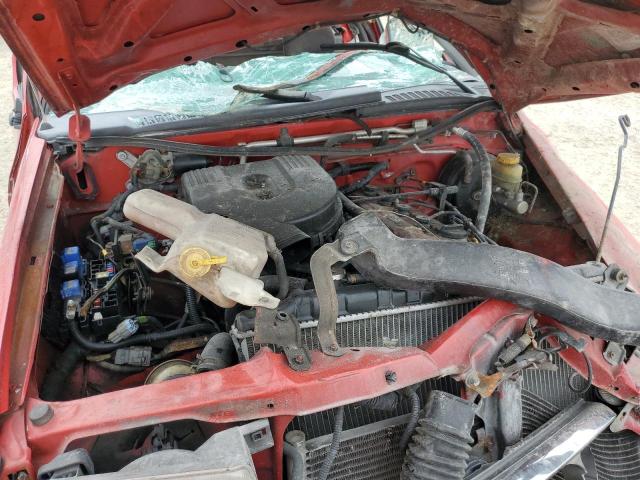 1N6DD26S9YC421071 - 2000 NISSAN FRONTIER KING CAB XE RED photo 11