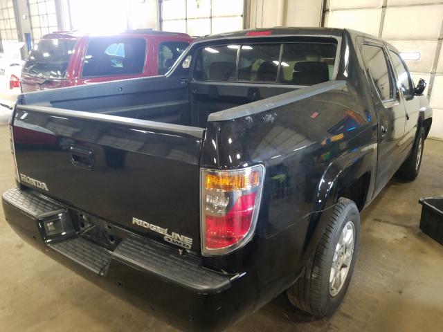 2HJYK16597H536906 - 2007 HONDA RIDGELINE RTL  photo 4