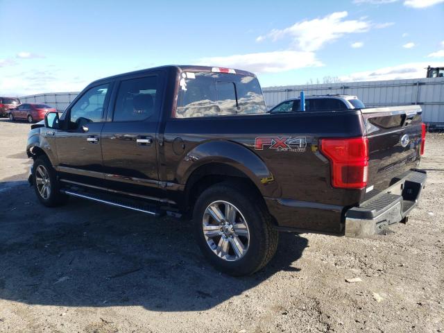 1FTEW1E41KFA85355 - 2019 FORD F150 SUPERCREW MAROON photo 2