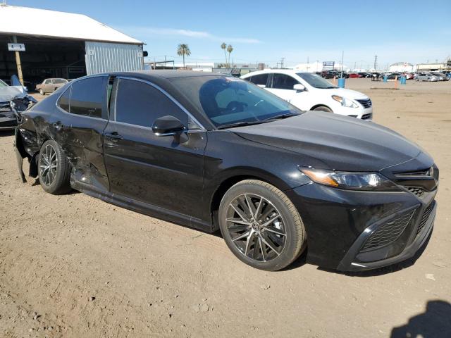 4T1G11AK3RU877634 - 2024 TOYOTA CAMRY SE NIGHT SHADE BLACK photo 4