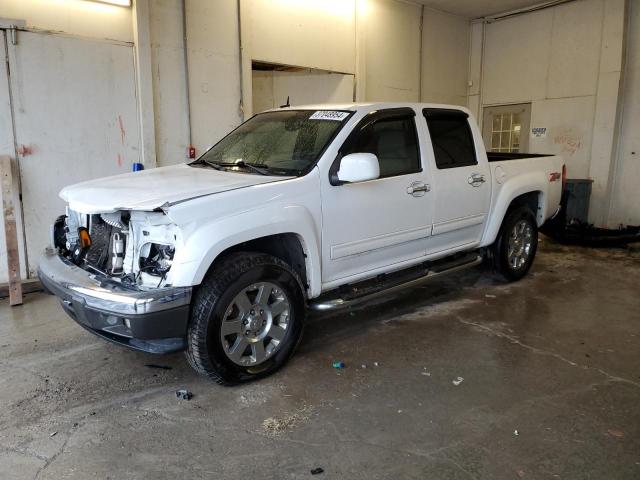 1GCHTDFE7C8117200 - 2012 CHEVROLET COLORADO LT WHITE photo 1