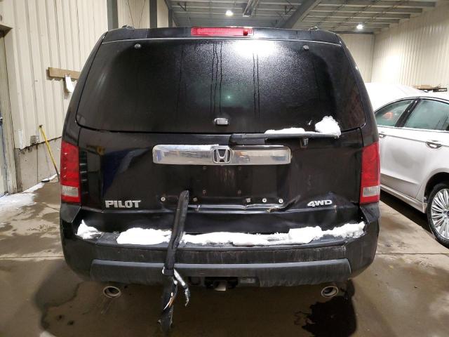 5FNYF48689B012073 - 2009 HONDA PILOT EXL BLACK photo 6