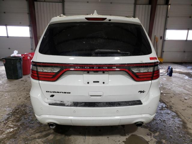 1C4SDJCT9JC496554 - 2018 DODGE DURANGO R/T WHITE photo 6