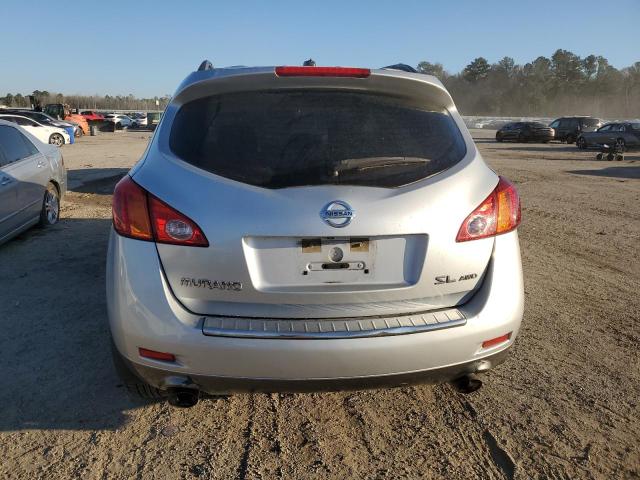 JN8AZ1MW8AW116550 - 2010 NISSAN MURANO S SILVER photo 6