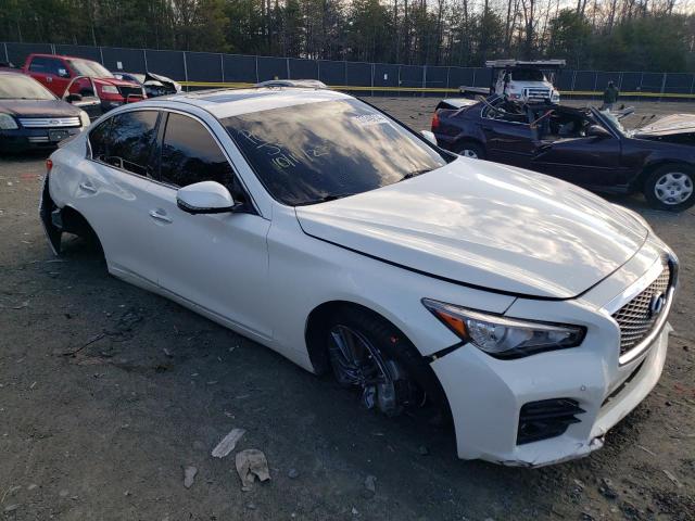 JN1FV7AR3GM452158 - 2016 INFINITI Q50 RED SPORT 400 WHITE photo 4