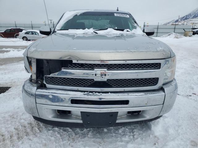 3GCPKSE72CG147902 - 2012 CHEVROLET SILVERADO K1500 LT SILVER photo 5