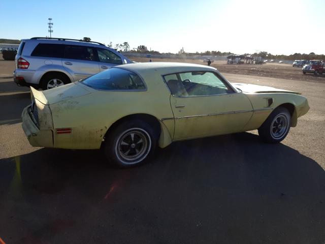 2W87K9L159016 - 1979 PONTIAC FIREBIRD YELLOW photo 3