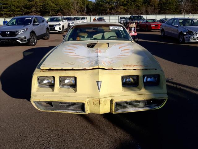 2W87K9L159016 - 1979 PONTIAC FIREBIRD YELLOW photo 5