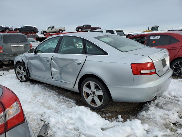 WAUDH74FX8N102449 - 2008 AUDI A6 3.2 QUATTRO SILVER photo 2