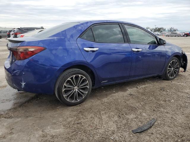 2T1BURHE4GC566647 - 2016 TOYOTA COROLLA L BLUE photo 3