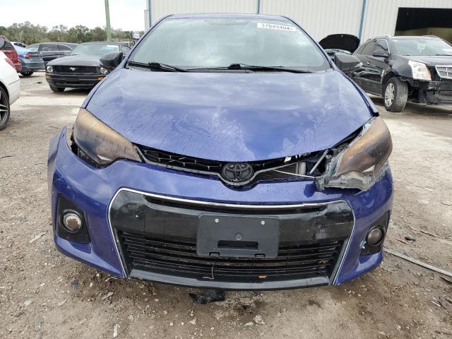 2T1BURHE4GC566647 - 2016 TOYOTA COROLLA L BLUE photo 5