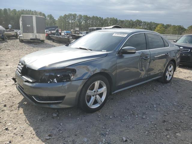 1VWAS7A32FC098498 - 2015 VOLKSWAGEN PASSAT S GRAY photo 1