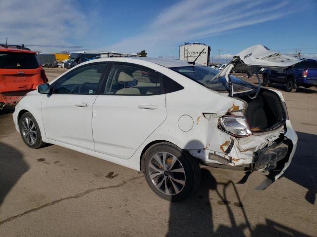 KMHCT4AE1HU368970 - 2017 HYUNDAI ACCENT SE WHITE photo 2