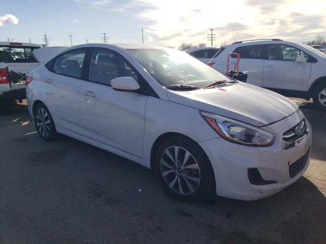 KMHCT4AE1HU368970 - 2017 HYUNDAI ACCENT SE WHITE photo 4