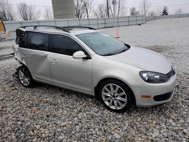 3VWPL7AJ9BM610630 - 2011 VOLKSWAGEN JETTA TDI SILVER photo 4