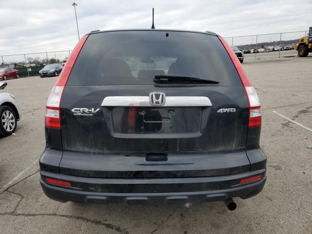 5J6RE4H57BL119255 - 2011 HONDA CR-V EX BLACK photo 6