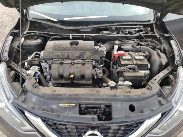 3N1AB7AP3HL696499 - 2017 NISSAN SENTRA S GRAY photo 11