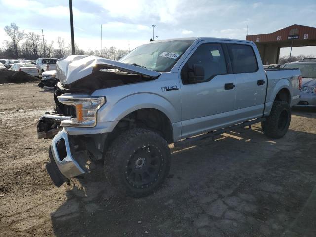 1FTEW1E50KFB85312 - 2019 FORD F150 SUPERCREW GRAY photo 1