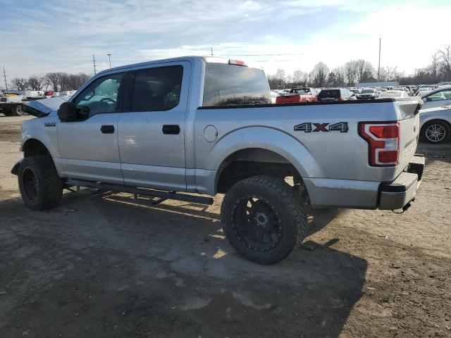 1FTEW1E50KFB85312 - 2019 FORD F150 SUPERCREW GRAY photo 2