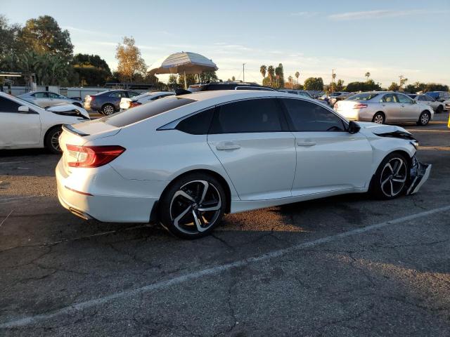 1HGCV1F37NA116529 - 2022 HONDA ACCORD SPORT WHITE photo 3