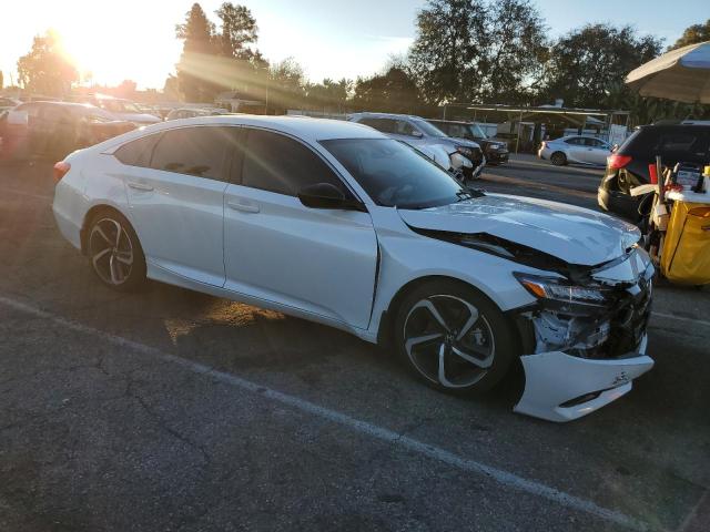 1HGCV1F37NA116529 - 2022 HONDA ACCORD SPORT WHITE photo 4