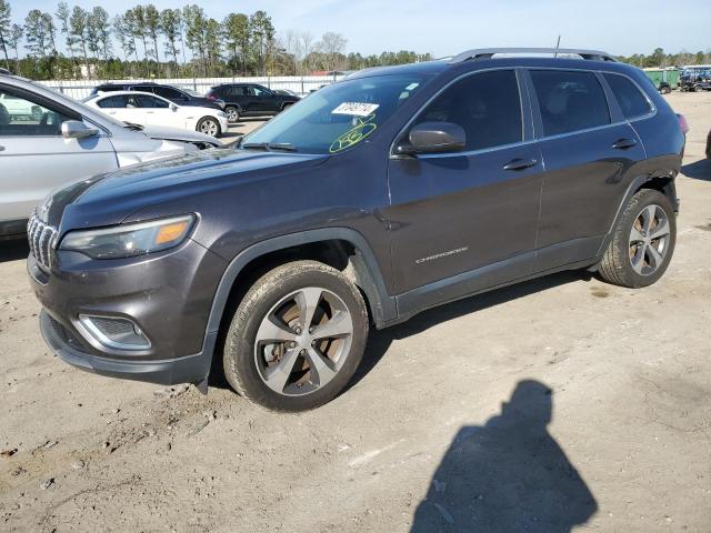 1C4PJLDX0KD270894 - 2019 JEEP CHEROKEE LIMITED GRAY photo 1