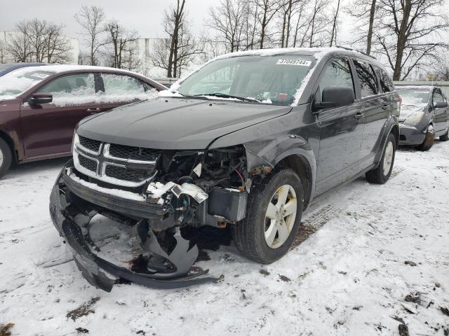 3C4PDDAG1ET176152 - 2014 DODGE JOURNEY SE GRAY photo 1