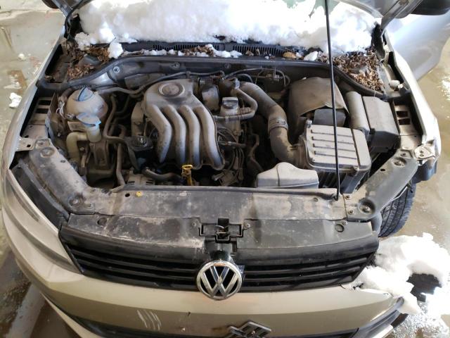 3VW2K7AJ6EM308746 - 2014 VOLKSWAGEN JETTA BASE Qəhvəyi foto 11