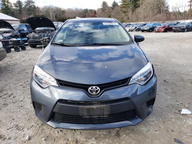 2T1BURHE8EC010466 - 2014 TOYOTA COROLLA L GRAY photo 5