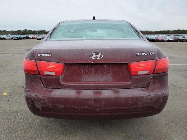 5NPET4AC0AH590783 - 2010 HYUNDAI SONATA GLS BURGUNDY photo 6