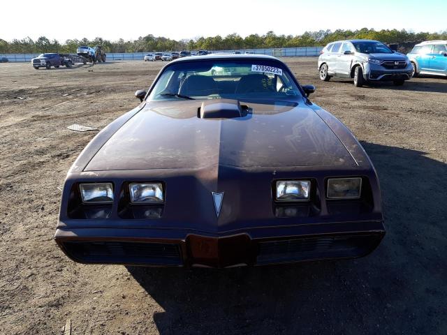 2W87K9N184050 - 1979 PONTIAC FIREBIRD BROWN photo 5