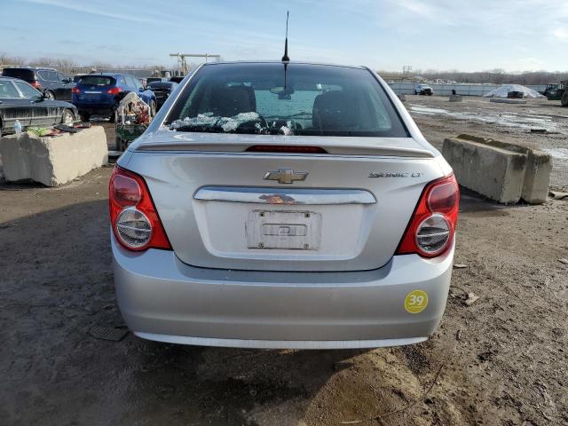 1G1JC5SH0D4151679 - 2013 CHEVROLET SONIC LT SILVER photo 6