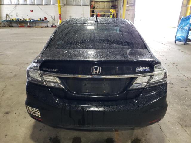 19XFB4F31DE202663 - 2013 HONDA CIVIC HYBRID L BLACK photo 6