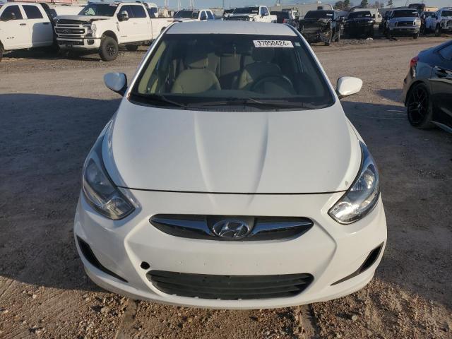 KMHCT4AEXDU518682 - 2013 HYUNDAI ACCENT GLS WHITE photo 5