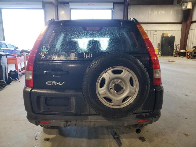 SHSRD68444U207643 - 2004 HONDA CR-V LX BLACK photo 6