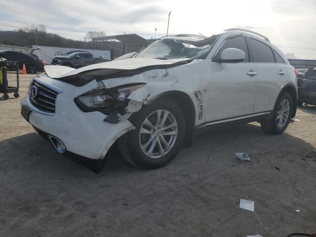 JN8CS1MU9EM450275 - 2014 INFINITI QX70 WHITE photo 1