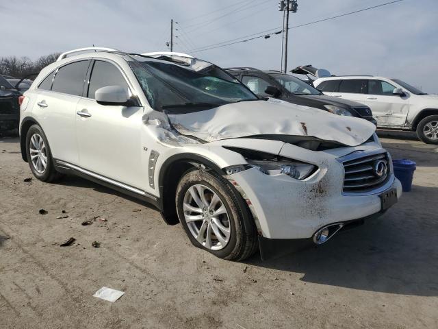 JN8CS1MU9EM450275 - 2014 INFINITI QX70 WHITE photo 4