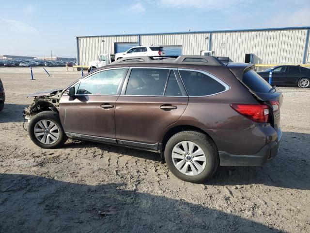 4S4BSAFC6K3353057 - 2019 SUBARU OUTBACK 2.5I PREMIUM BROWN photo 2