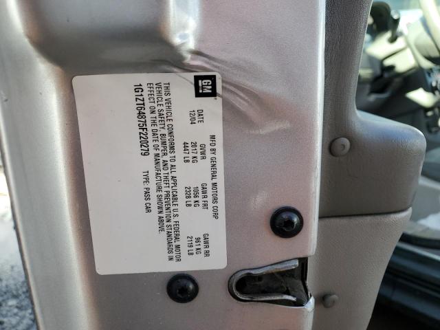 1G1ZT64875F220279 - 2005 CHEVROLET MALIBU MAXX LS GRAY photo 12