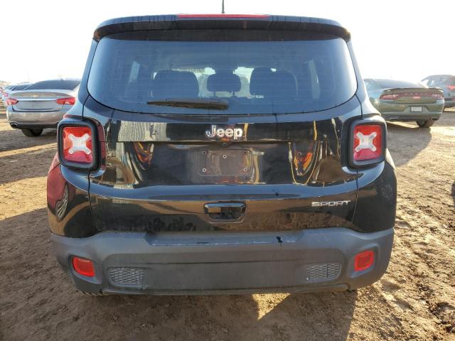 ZACNJCABXMPM78833 - 2021 JEEP RENEGADE SPORT Սև լուսանկար 6