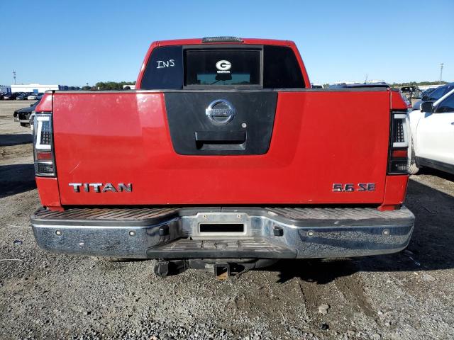 1N6BA07AX7N203346 - 2007 NISSAN TITAN XE RED photo 6