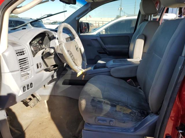 1N6BA07AX7N203346 - 2007 NISSAN TITAN XE RED photo 7