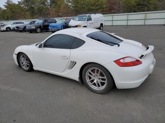 WP0AA29848U762001 - 2008 PORSCHE CAYMAN WHITE photo 2