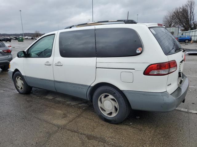 4T3ZF13C21U366668 - 2001 TOYOTA SIENNA LE WHITE photo 2